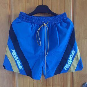 Rhude Blue Beach Shorts